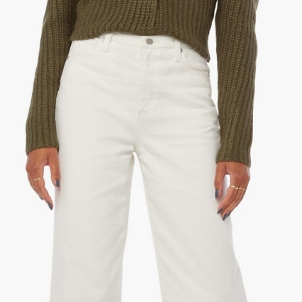Teresa Cropped Wide Leg Jeans